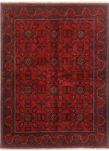 Firebrick Khal Mohammadi 5' 7 x 7' 5 - SKU 73825