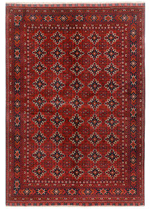 Firebrick Khal Mohammadi 6' 6 x 9' 8 - SKU 73829