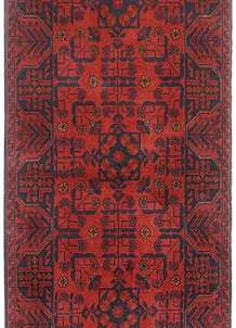 Firebrick Khal Mohammadi 2' 7 x 6' 6 - SKU 73842