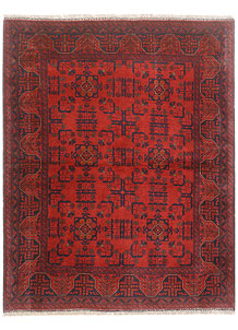 Firebrick Khal Mohammadi 5' x 6' 4 - SKU 73851