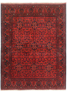 Firebrick Khal Mohammadi 4' 11 x 6' 5 - SKU 73853