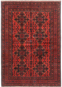 Firebrick Khal Mohammadi 5' 8 x 7' 10 - SKU 73867