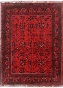Firebrick Khal Mohammadi 5' x 6' 6 - SKU 73913