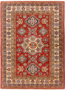 Red Kazak 5' x 6' 9 - SKU 73925