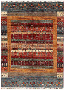 Multi Colored Kazak 5' 10 x 7' 11 - SKU 73941