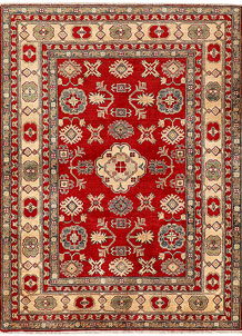 Firebrick Kazak 5' 1 x 6' 9 - SKU 73960