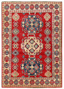 Red Kazak 4' 8 x 6' 8 - SKU 73961