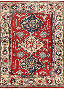 Firebrick Kazak 4' 10 x 6' 4 - SKU 73964