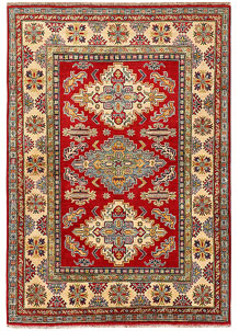 Red Kazak 4' 9 x 6' 10 - SKU 73967