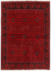 Firebrick Khal Mohammadi 5' 3 x 7' 3 - SKU 74014