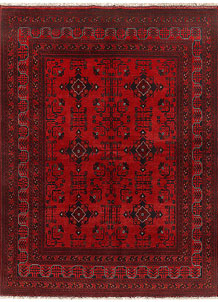 Firebrick Khal Mohammadi 5' 9 x 7' 9 - SKU 74019