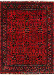 Firebrick Khal Mohammadi 5' 10 x 7' 9 - SKU 74021