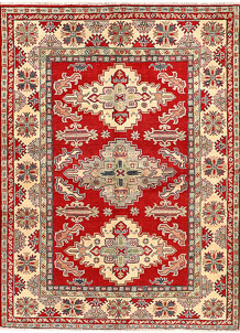 Red Kazak 4' 10 x 6' 6 - SKU 74049